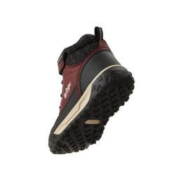 Bordo spalvos šilti vaikiški batai Lee Cooper