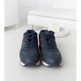 Vyriški tamsiai mėlyni sportbačiai Lee Cooper