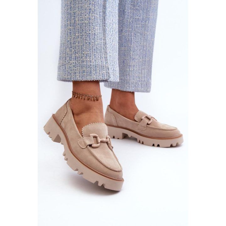 Mokasinai Step In Style – tamsiai smėlio