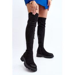 Ilgaauliai batai Step In Style – juoda