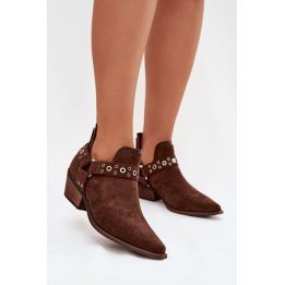 Moteriški auliniai batai Step In Style – ruda
