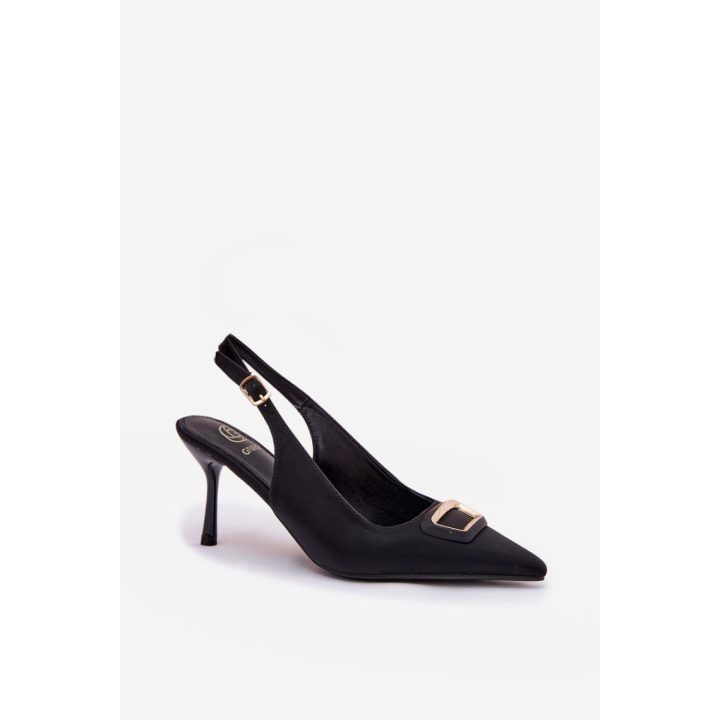 Moteriški aukštakulniai bateliai Step In Style – juoda
