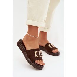 Moteriškos šlepetės 36–41 Step In Style – ruda