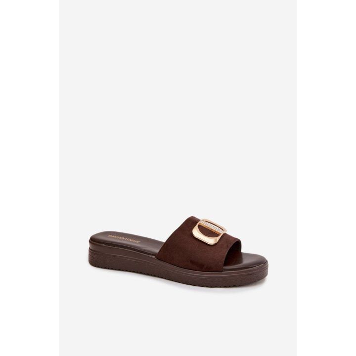 Moteriškos šlepetės 36–41 Step In Style – ruda