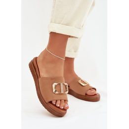 Moteriškos šlepetės 36–41 Step In Style – ruda