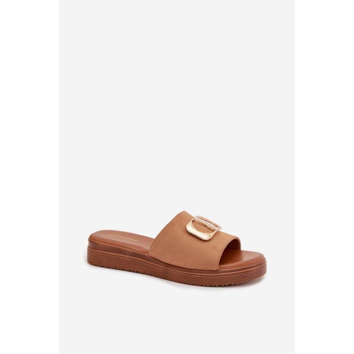 Moteriškos šlepetės 36–41 Step In Style – ruda