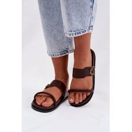 Moteriškos šlepetės 36–41 Step In Style – ruda