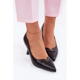 Aukštakulniai bateliai Vinceza Step In Style – juoda