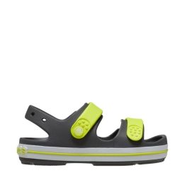Vaikiškos basutės Crocs Crocband Cruiser, grafito ir geltonos spalvos