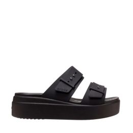 Moteriškos šlepetės Crocs Brooklyn Low, juodos