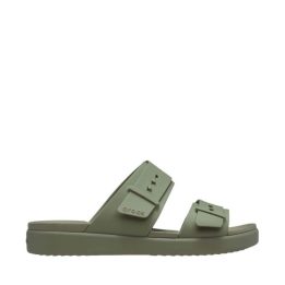 Moteriškos šlepetės Crocs Brooklyn Buckle Low, žalios, 38–39