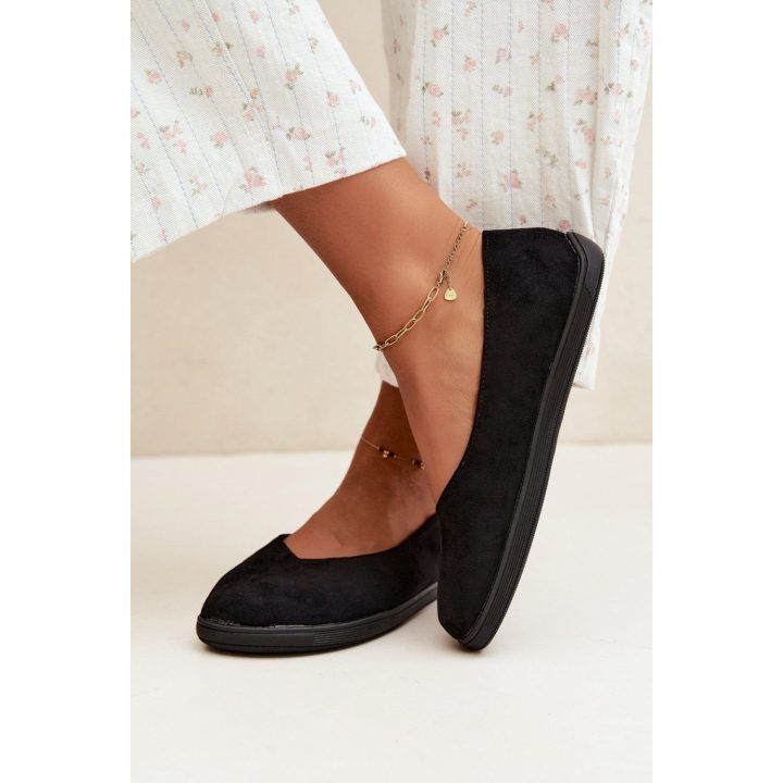 Juodos balerinos Step in style