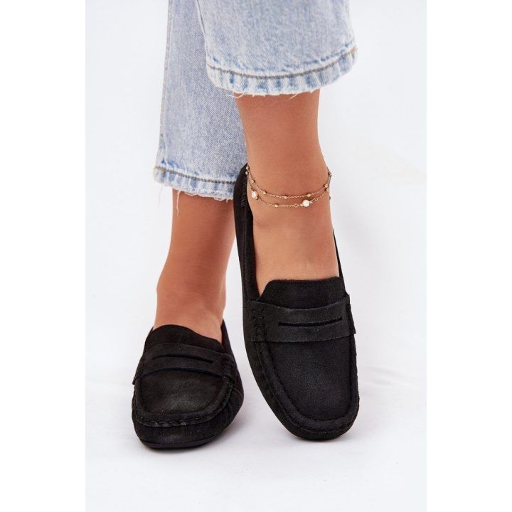 Mokasinai moterims elegantiški Step In Style – juoda