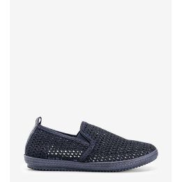 Navy blue Mallory ažūriniai sportbačiai