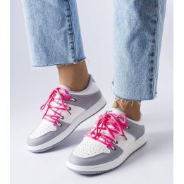 Balti retro Shari sportbačiai