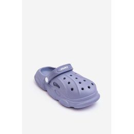 Vaikų šlepetės Crocs Blue Cloudy