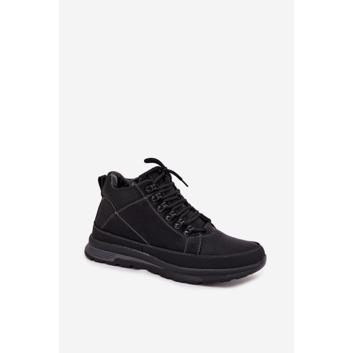 Žygio batai vyrams su pašiltinimu juodi Wivelle