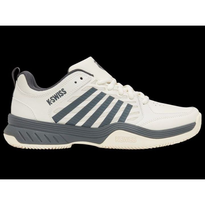 K-Swiss Court Express 2 Clay sportbačiai, smėlio ir pilki
