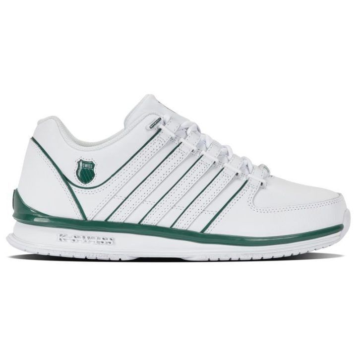 K-Swiss RINZLER batai, balti su žaliais akcentais