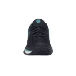 K-Swiss Express Light 3 sportbačiai, juodi su mėlynais akcentais