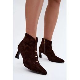 Aulinukai su užtrauktuku Step in style – ruda