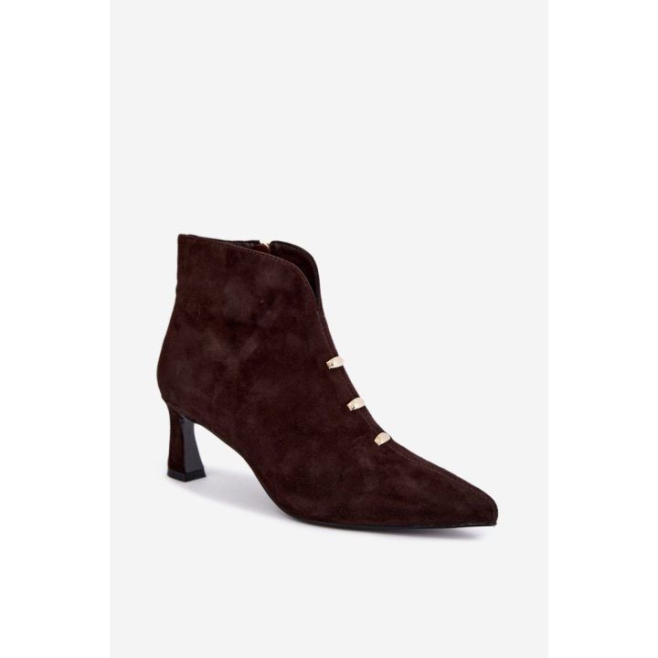 Aulinukai su užtrauktuku Step in style – ruda