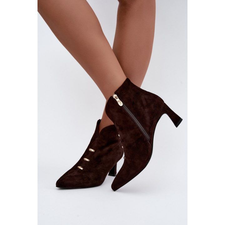 Aulinukai su užtrauktuku Step in style – ruda