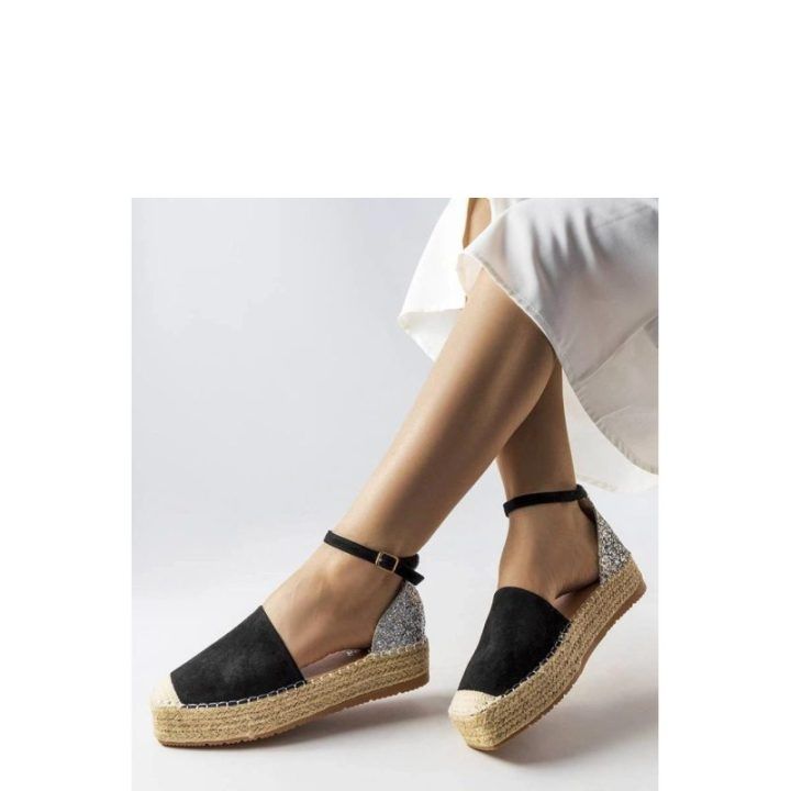 Moteriškos espadrilės Solea – juoda
