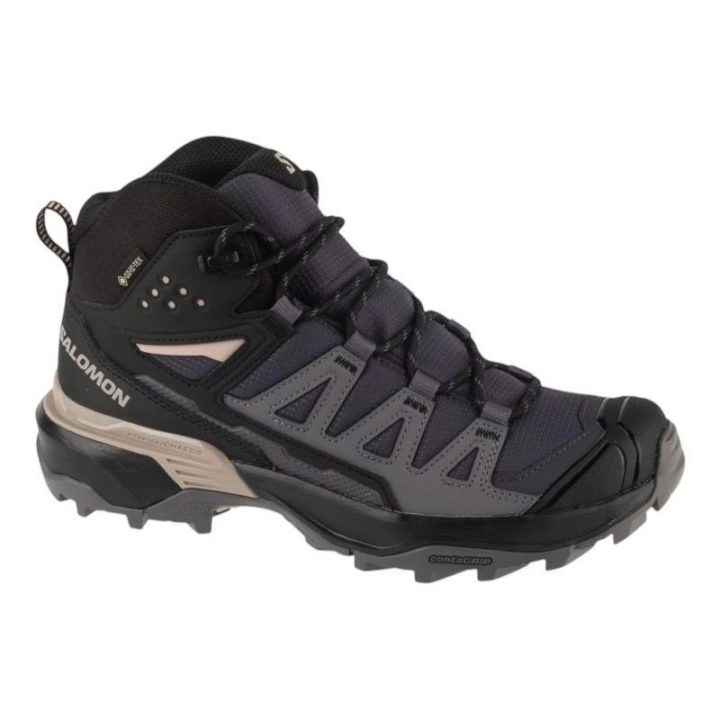 Moteriški žygio batai Salomon X Ultra 360 Mid GTX, tamsiai mėlyni
