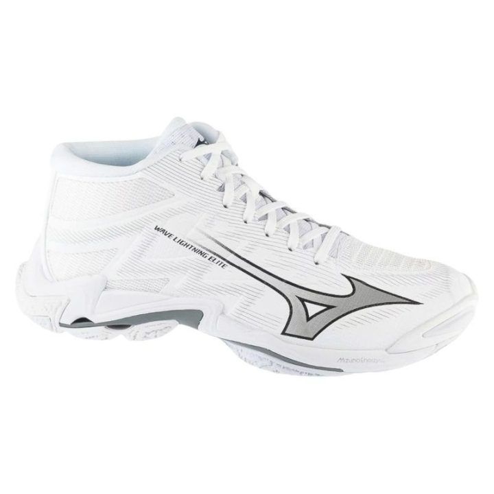 Sportiniai bateliai Mizuno Wave Lightning Elite Mid, balti