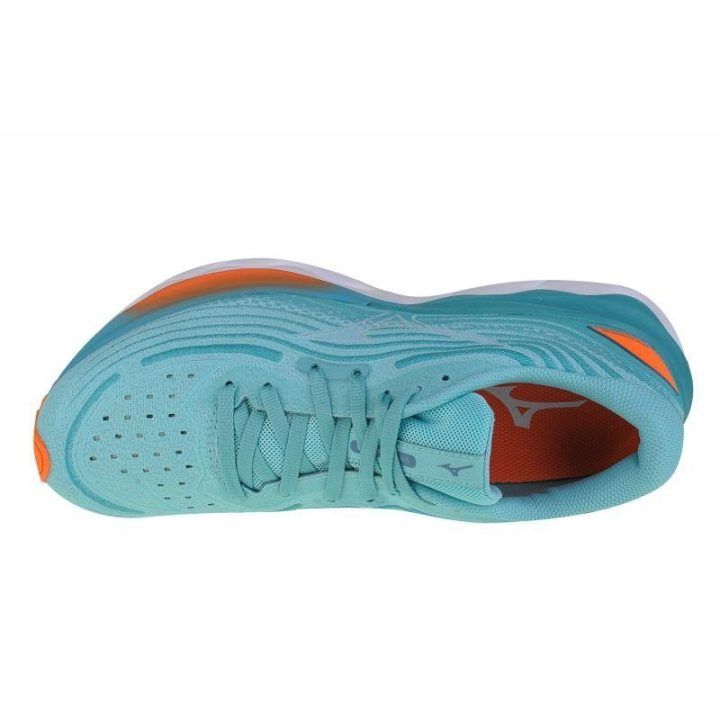 Moteriški bėgimo bateliai Mizuno Wave Skyrise 4, mėlyni