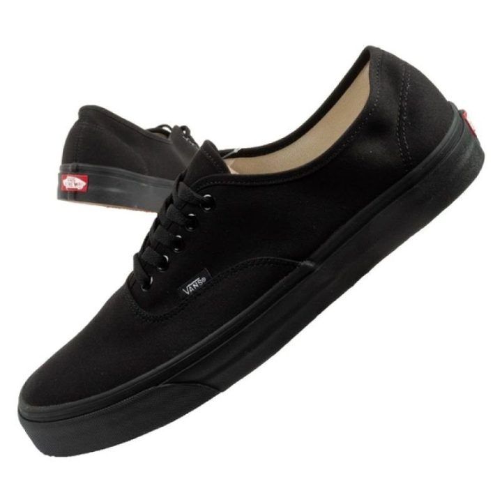 Vyriški suvarstomi kedai Vans Authentic, juodi
