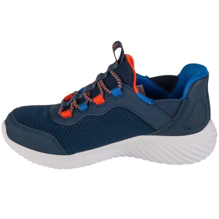 Įspiriami sportbačiai Skechers Bounder - Brisk-Burst, tamsiai mėlyni