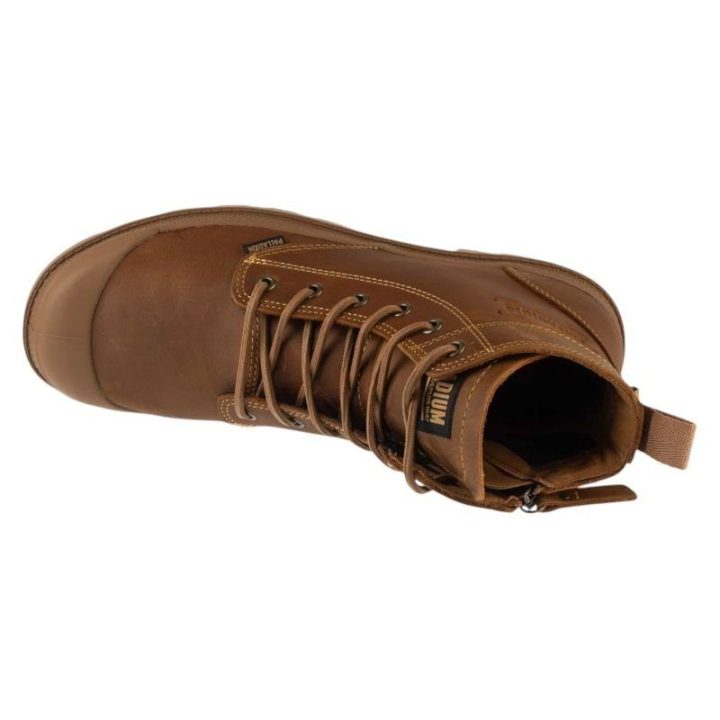 Laisvalaikio batai Palladium Pampa Zip Lth Legacy, rudi