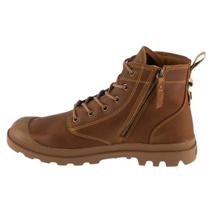 Laisvalaikio batai Palladium Pampa Zip Lth Legacy, rudi