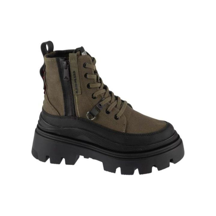 Laisvalaikio batai Palladium Pallasquad Zip Tx, žali