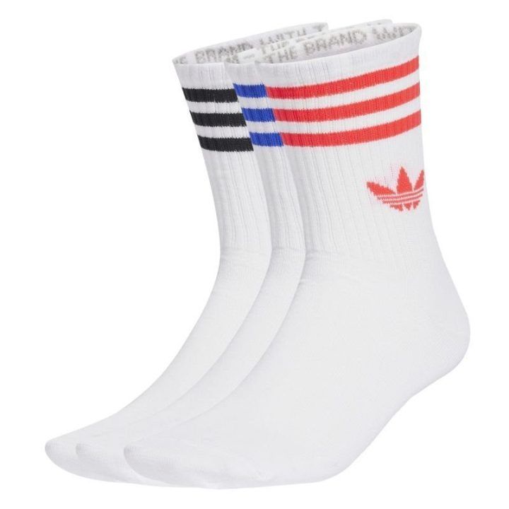 Medvilninių kojinių rinkinys adidas 3S Crew, 3 poros