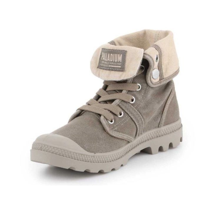 Moteriški aukšti aulinukai Palladium Baggy, smėlio