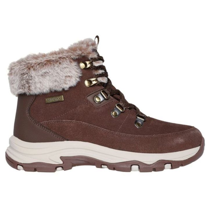 Moteriški vandeniui atsparūs žieminiai batai Skechers Trego