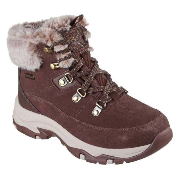 Moteriški vandeniui atsparūs žieminiai batai Skechers Trego
