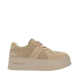Moteriški zomšiniai sportbačiai Lee Cooper, smėlio