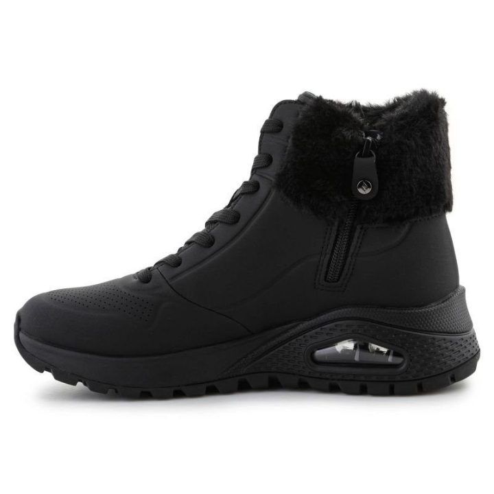 Moteriški laisvalaikio batai Skechers Uno Rugged Fall Air, juodi