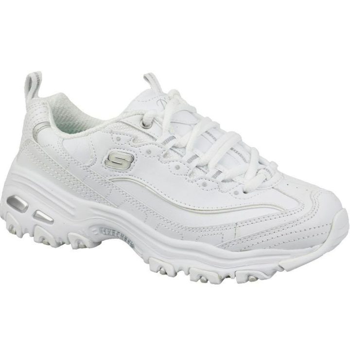 Moteriški sportbačiai Skechers D'Lites Fresh Start, balti