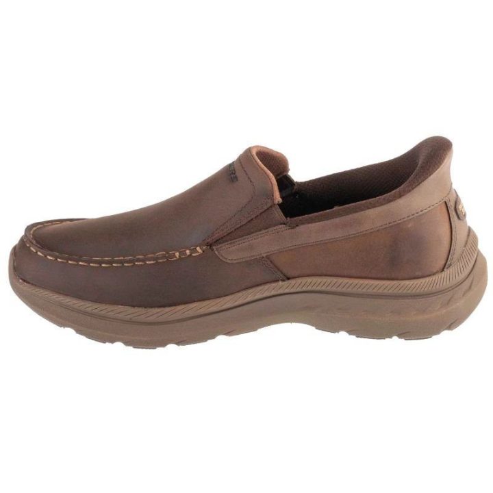 Įspiriami batai Skechers Slip-Ins: Pollard - Osgood, rudi