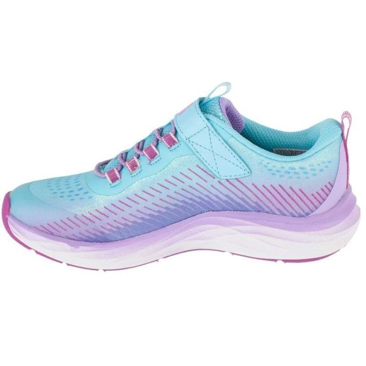 Vaikiški sportbačiai Skechers Go-Run Accelerate Glitter S, žydri
