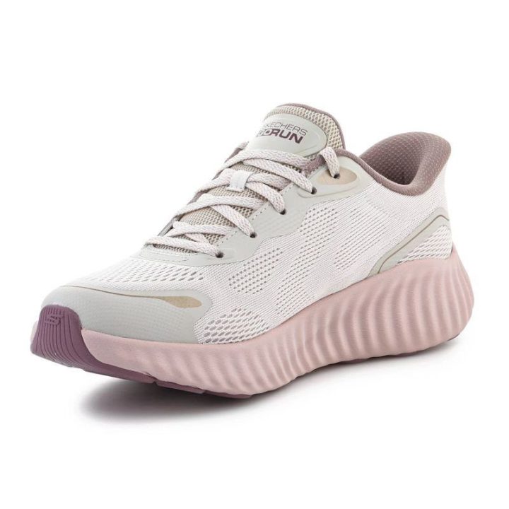 Moteriški bėgimo bateliai Skechers Go Run Now Regent, natūralios spalvos