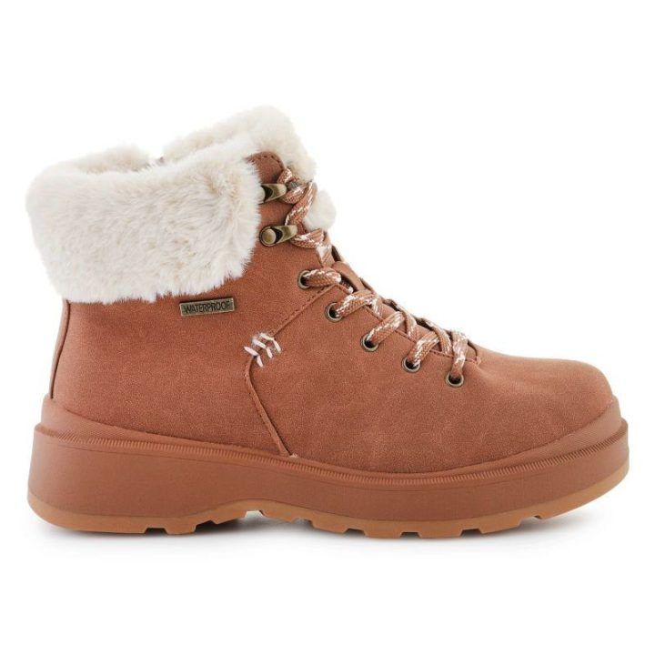 Moteriški zomšiniai aulinukai Skechers Park City, kaštoniniai