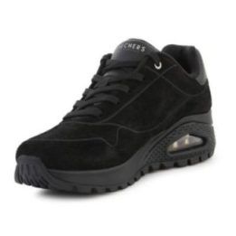 Moteriški žieminiai batai Skechers Uno Rugged-ChillProof, juodi