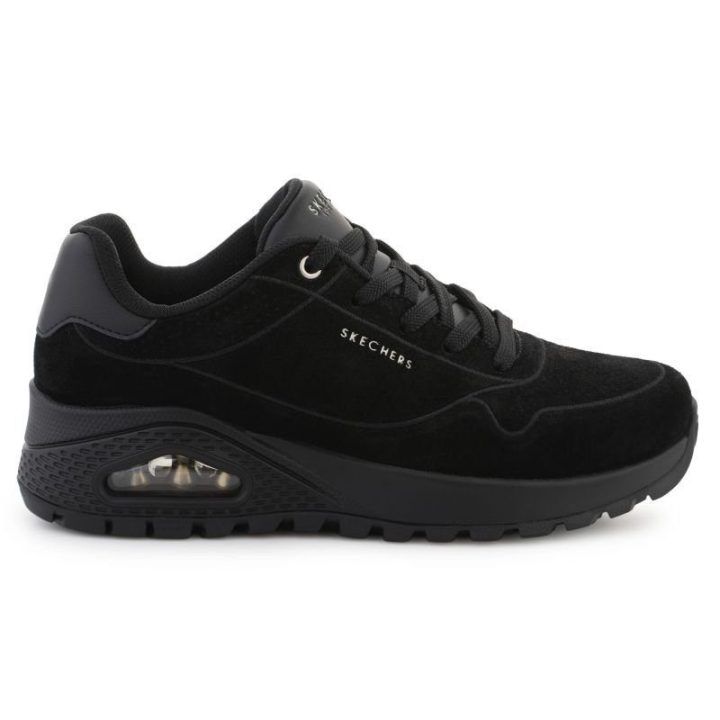 Moteriški žieminiai batai Skechers Uno Rugged-ChillProof, juodi