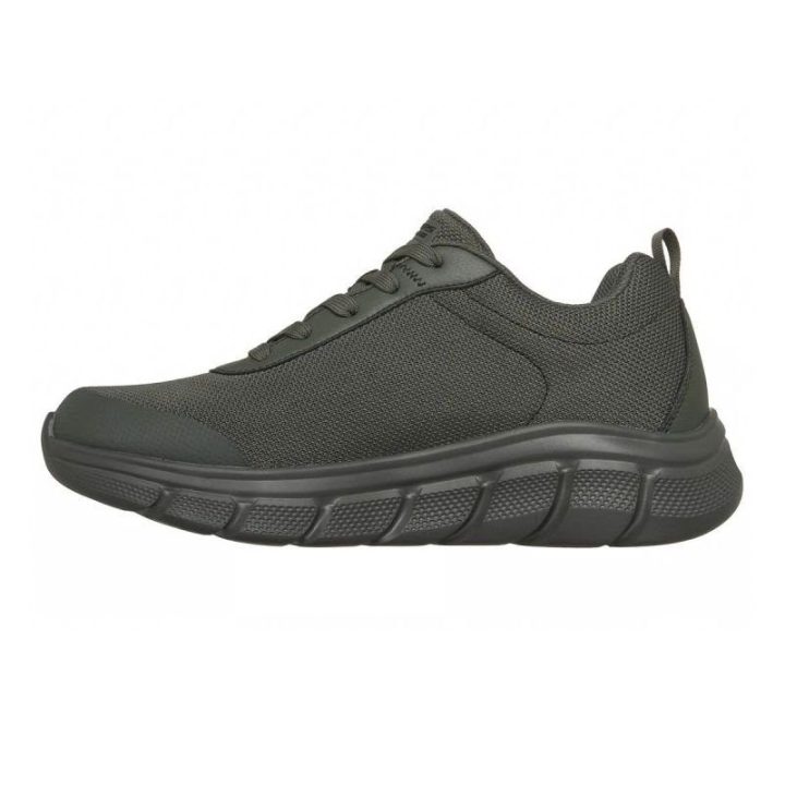 Vyriški neperšlampami sportbačiai Skechers BOBS Sport, alyvuogių